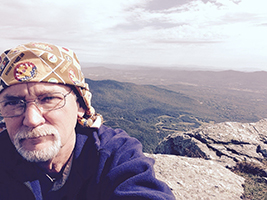 Mike outdoors