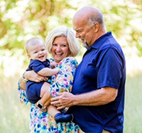 Gail with family