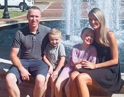 Victoria with family